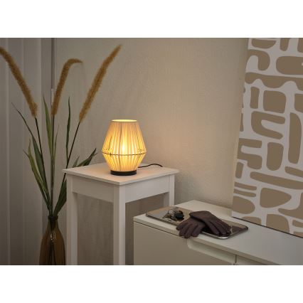 Osram - Pöytävalaisin DECOR STRIPES 1xE14/5W/230V beige