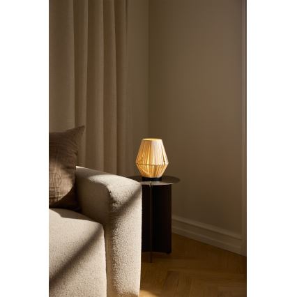 Osram - Pöytävalaisin DECOR STRIPES 1xE14/5W/230V beige