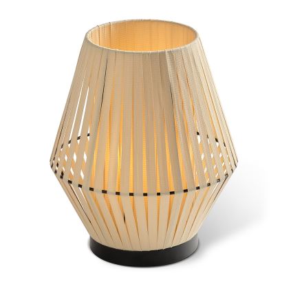 Osram - Pöytävalaisin DECOR STRIPES 1xE14/5W/230V beige