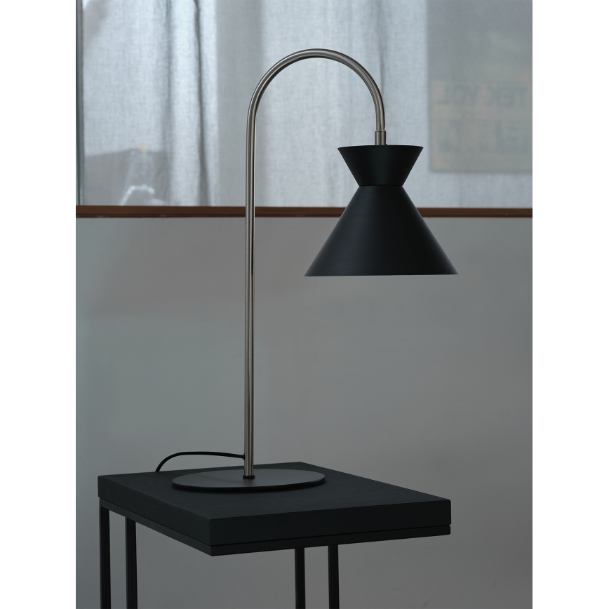 Osram - Pöytävalaisin DECOR WAIST 1xE27/40W/230V musta