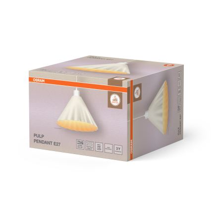 Osram - PULP-riippuvalaisin johdolla 1xE27/9W/230V halkaisija 31 cm