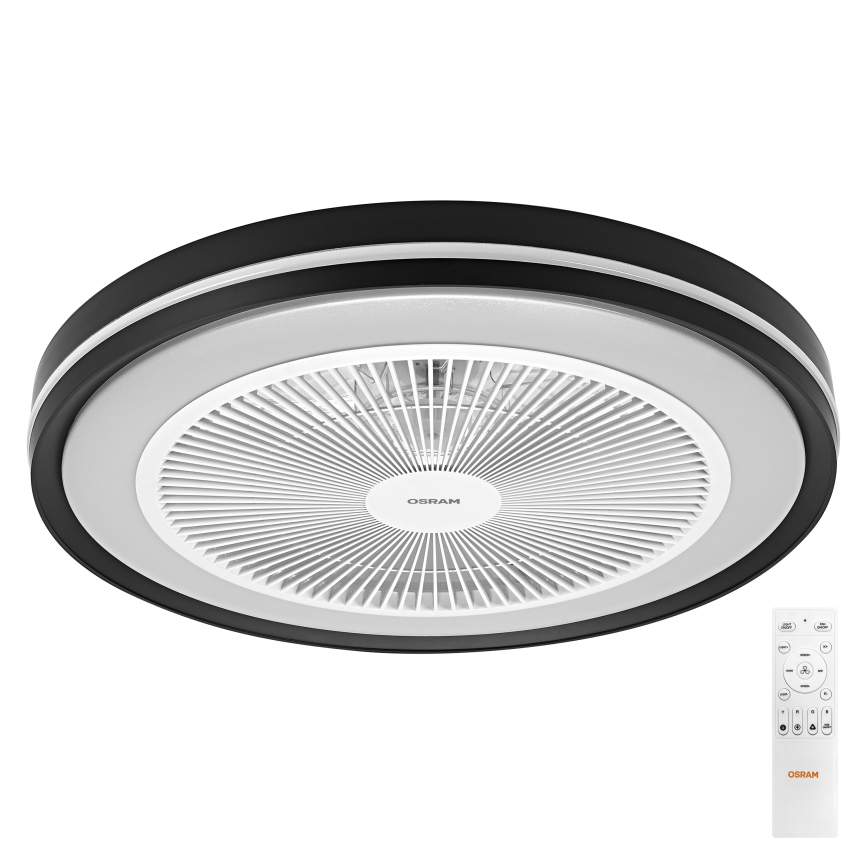 Osram - MURLAN LED/26W/230V 3000-6500K himmennettävä kattovalaisin tuulettimella + kaukosäädin