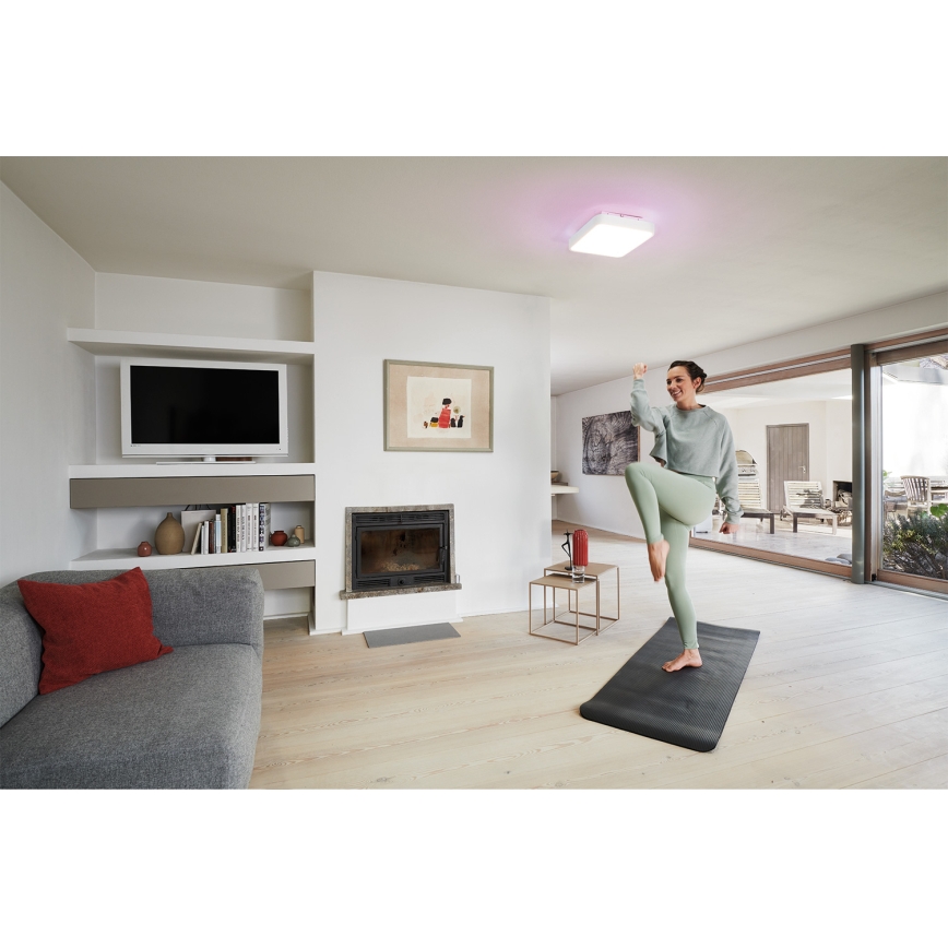 Osram - SMART+ ORBIS LED RGBW himmennettävä kattovalaisin LED/28W/230V 35x35 cm 2700-6500K Wi-Fi