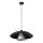 Osram - Riippuvalaisin johdolla DECOR FLYING MUSHROOM 1xE27/25W/230V Ø 50 cm musta