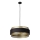 Osram - Riippuvalaisin kaapelilla DECOR HORNET 3xE27/10W/230V halkaisija 50 cm musta/kultainen