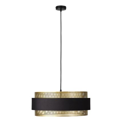 Osram - Riippuvalaisin kaapelilla DECOR HORNET 3xE27/10W/230V halkaisija 50 cm musta/kultainen