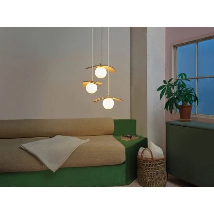 Osram - Riippuvalaisin kaapelilla DECOR PEARL 3xG9/5W/230V beige