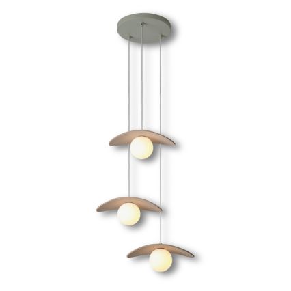 Osram - Riippuvalaisin kaapelilla DECOR PEARL 3xG9/5W/230V beige
