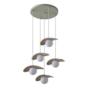 Osram - Riippuvalaisin kaapelilla DECOR PEARL 5xG9/5W/230V beige