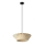 Osram - Riippuvalaisin kaapelilla DECOR STRIPES 1xE27/10W/230V halkaisija 40,5 cm beige