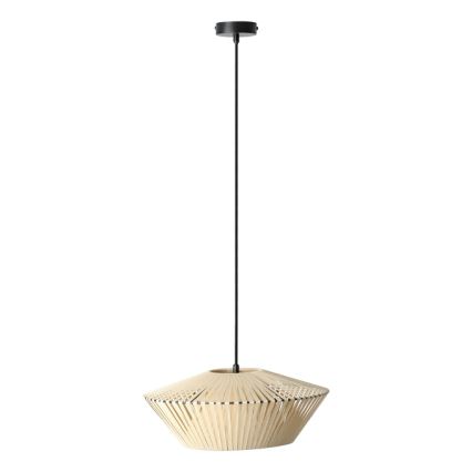 Osram - Riippuvalaisin kaapelilla DECOR STRIPES 1xE27/10W/230V halkaisija 40,5 cm beige