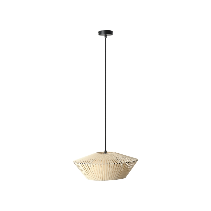 Osram - Riippuvalaisin kaapelilla DECOR STRIPES 1xE27/10W/230V halkaisija 40,5 cm beige
