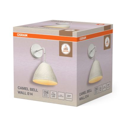 Osram - Seinävalaisin CAMEL BELL 1xE14/5,5W/230V