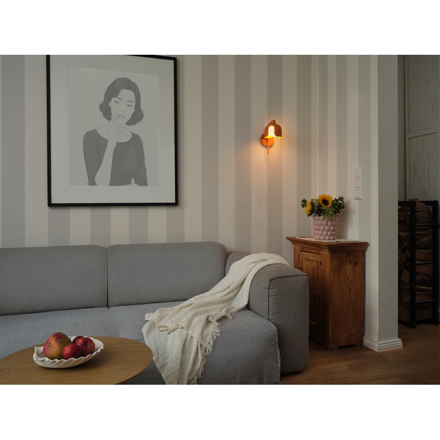 Osram - Seinävalaisin DECOR COROLLE 1xG9/20W/230V oranssi