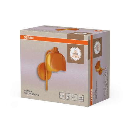Osram - Seinävalaisin DECOR COROLLE 1xG9/20W/230V oranssi