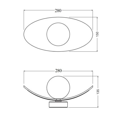Osram - Seinävalaisin DECOR PEARL 1xG9/5W/230V beige