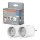 Osram - Setti 2x älypistorasia SMART+ MATTER SCHUKO 2300W/230V/10A Wi-Fi valkoinen