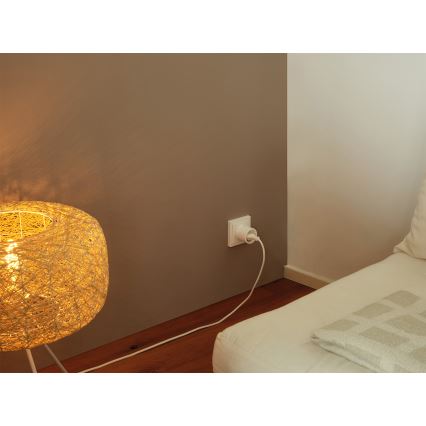 Osram - Setti 2x älypistorasia SMART+ MATTER SCHUKO 2300W/230V/10A Wi-Fi valkoinen