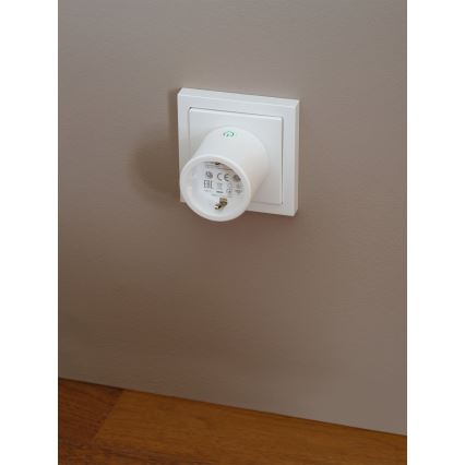 Osram - Setti 2x älypistorasia SMART+ MATTER SCHUKO 2300W/230V/10A Wi-Fi valkoinen