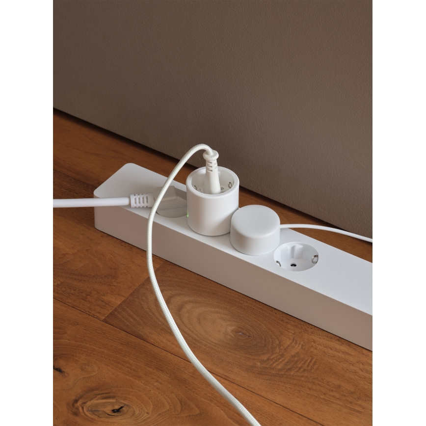 Osram - Setti 2x älypistorasia SMART+ MATTER SCHUKO 2300W/230V/10A Wi-Fi valkoinen