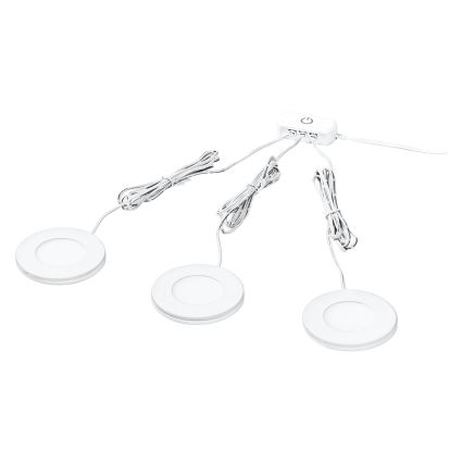 Osram - Sarja 3 kpl LED-alakaappivalaisin UNDERCABINET LED/8,5W/230V 3000K, valkoinen