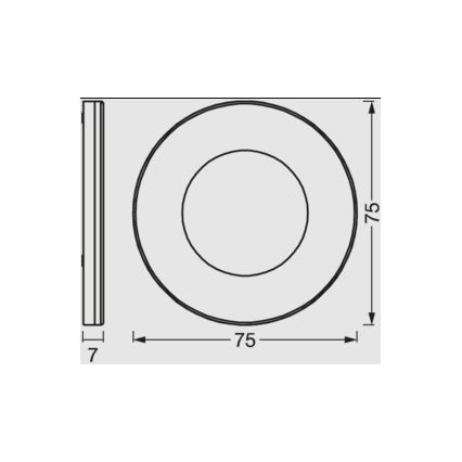 Osram - Sarja 3 kpl LED-alakaappivalaisin UNDERCABINET LED/8,5W/230V 3000K, valkoinen