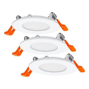 Osram - SETTI 3 kpl LED-upotettavat alasvalot SLIM LED/4,5W/230V