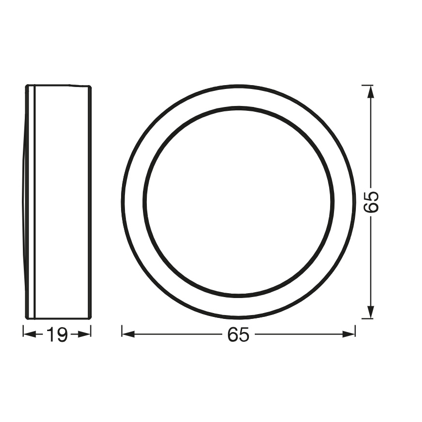 Osram - SETTI 3x LED alakaappivalaisin UNDERCABINET LED/3W/230V 3000K musta