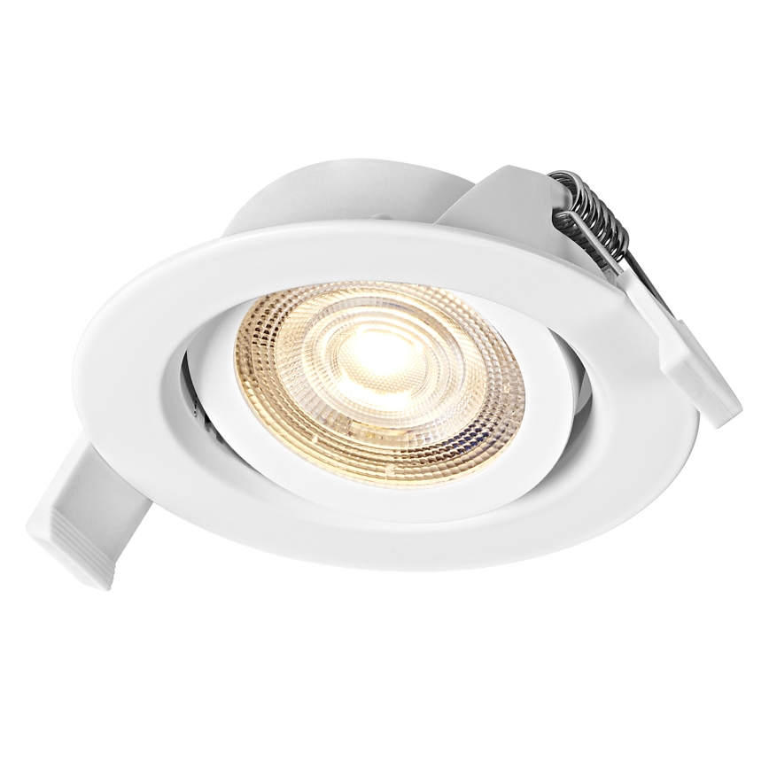 Osram - Setti 3 kpl himmennettäviä upotettavia LED-spot-valaisimia SPOT LED/4,9W/230V 2700K Ø 8,7 cm, valkoinen