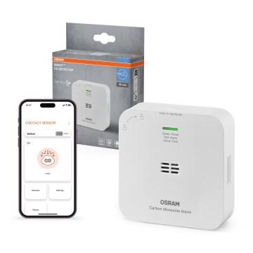 Osram - SMART+ häkävaroitin 2xAA Wi-Fi