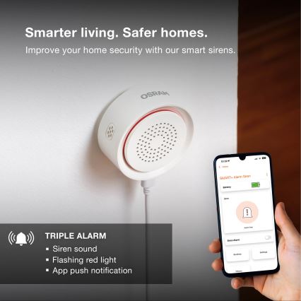 Osram - SMART+ Hälytin 5V Wi-Fi