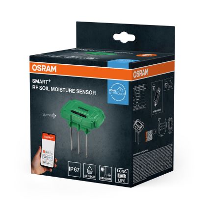 Osram - SMART+ maaperän kosteus- ja lämpötila-anturi 3xAAA IP67 Wi-Fi