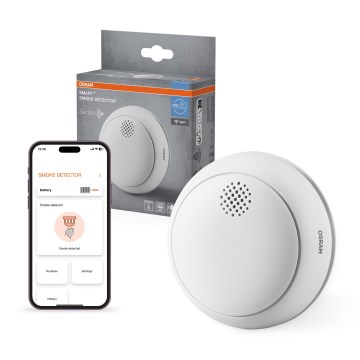 Osram - SMART+ savuhälytin 3V Wi-Fi 1400 mAh