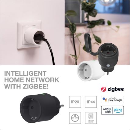 Osram - SMART+ SCHUKO älypistoke 2300W/230V/10A valkoinen