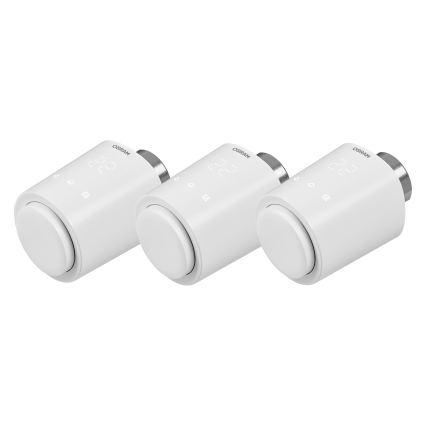 Osram - SMART+ termostaattiset patteriventtiilin päät, 3 kpl (3xAA), Wi‑Fi