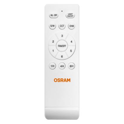 Osram - SOLANO LED himmennettävä kattovalaisin tuulettimella LED/26W/230V 3000/4000/6500K + kaukosäädin