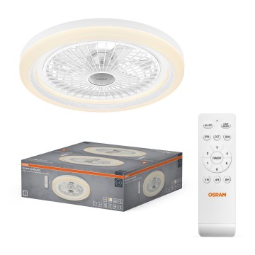 Osram - SOLANO LED himmennettävä kattovalaisin tuulettimella LED/26W/230V 3000/4000/6500K + kaukosäädin