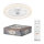 Osram - SOLANO LED himmennettävä kattovalaisin tuulettimella LED/26W/230V 3000/4000/6500K + kaukosäädin