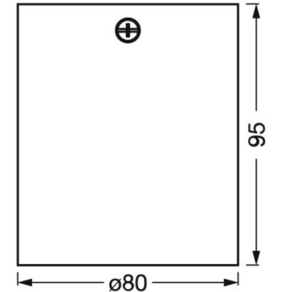 Osram - SPOT-kohdevalaisin 1xGU10/7W/230V, valkoinen