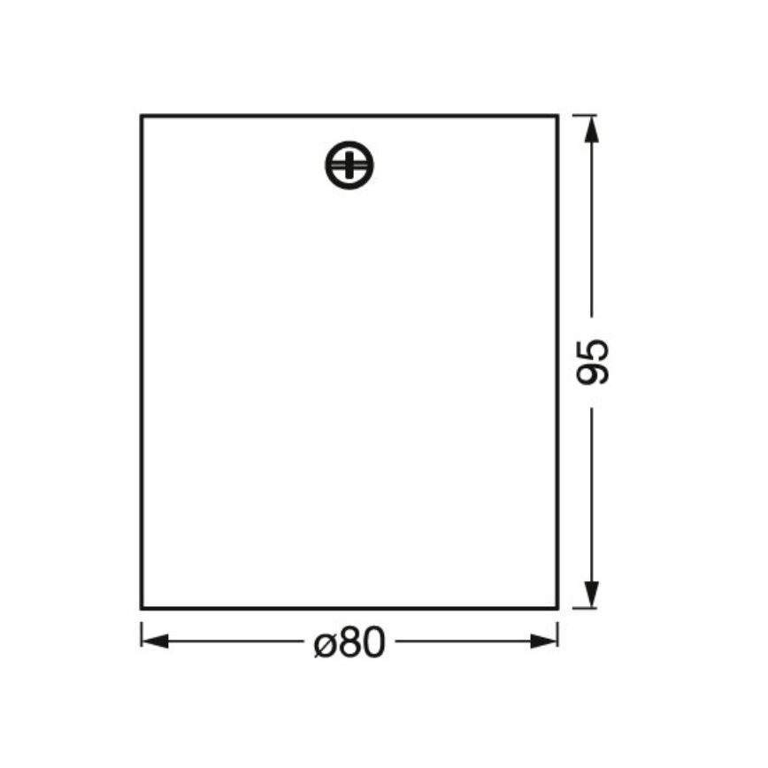 Osram - SPOT-kohdevalaisin 1xGU10/7W/230V, valkoinen