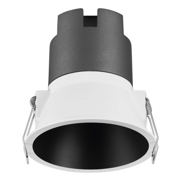 Osram - SPOT TWIST LED upotettava alasvalo 10W/230V 4000K Ø 9,3 cm valkoinen/musta