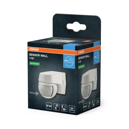 Osram - Ulkokäyttöinen infrapunaliiketunnistin 230 V IP44 valkoinen