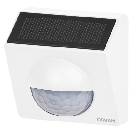 Osram - Ulkokäyttöön aurinkokennolla toimiva liiketunnistin SMART+ 3,7V valkoinen IP65 Wi-Fi 800 mAh