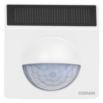Osram - Ulkokäyttöön aurinkokennolla toimiva liiketunnistin SMART+ 3,7V valkoinen IP65 Wi-Fi 800 mAh
