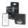 Osram - Ulkokäyttöön suunniteltu aurinkoenergialla toimiva liiketunnistin SMART+ 3,7 V antrasiitti IP65 Wi‑Fi 800 mAh