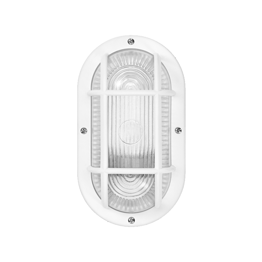 Osram - Ulkoseinävalaisin BULKHEAD 1xE27/10W/230V IP54 valkoinen