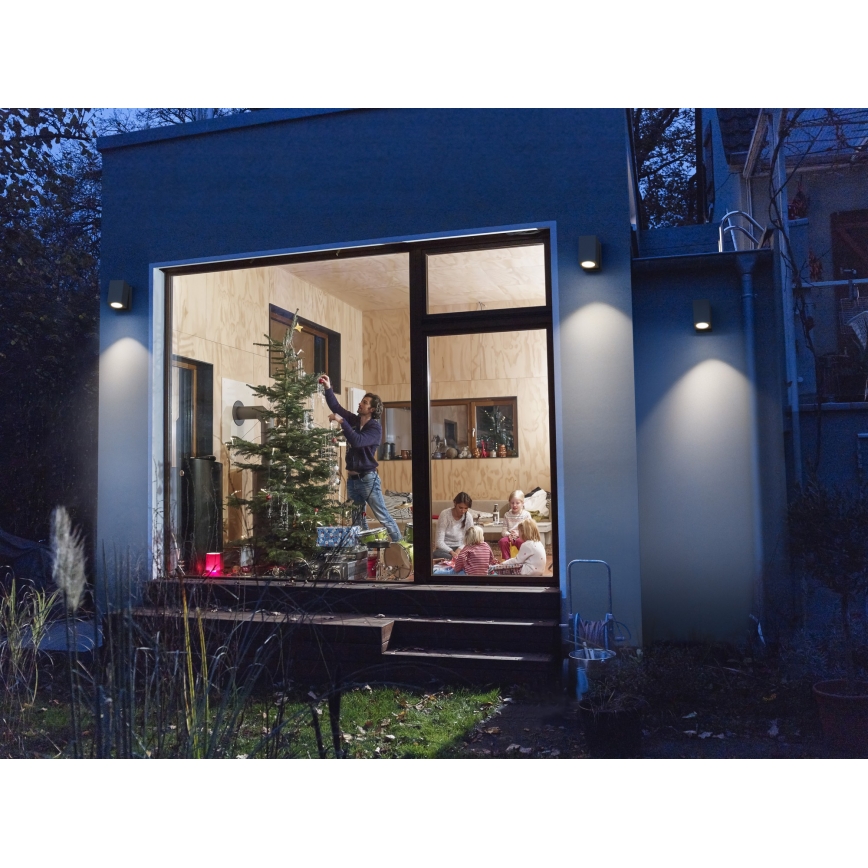 Osram - Ulkoseinävalaisin ENDURA CLASSIC 1xGU10/35W/230V IP44 musta