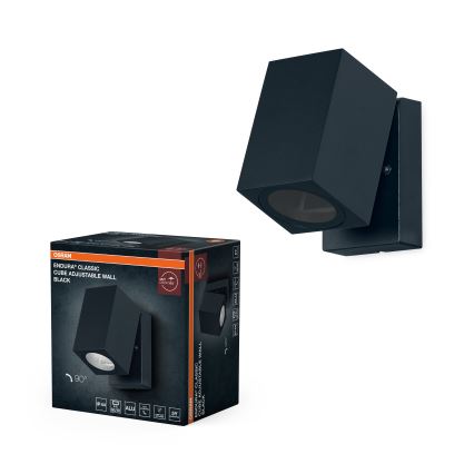 Osram - Ulkoseinävalaisin ENDURA CLASSIC 1xGU10/35W/230V IP44 musta