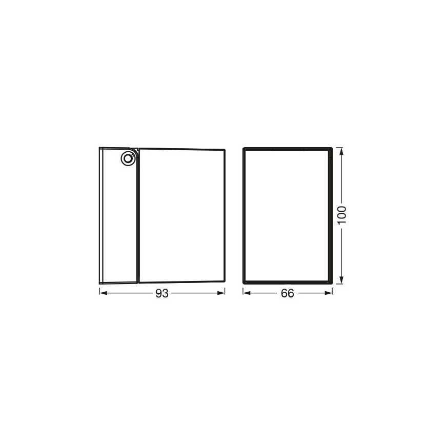 Osram - Ulkoseinävalaisin ENDURA CLASSIC 1xGU10/35W/230V IP44 musta