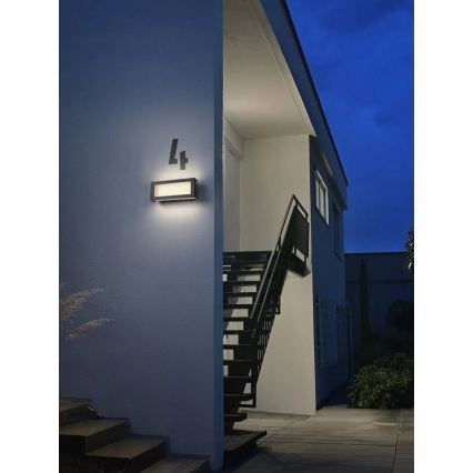 Osram - Ulkoseinävalaisin ENDURA STYLE LED/10W/230V IP54 antrasiitti